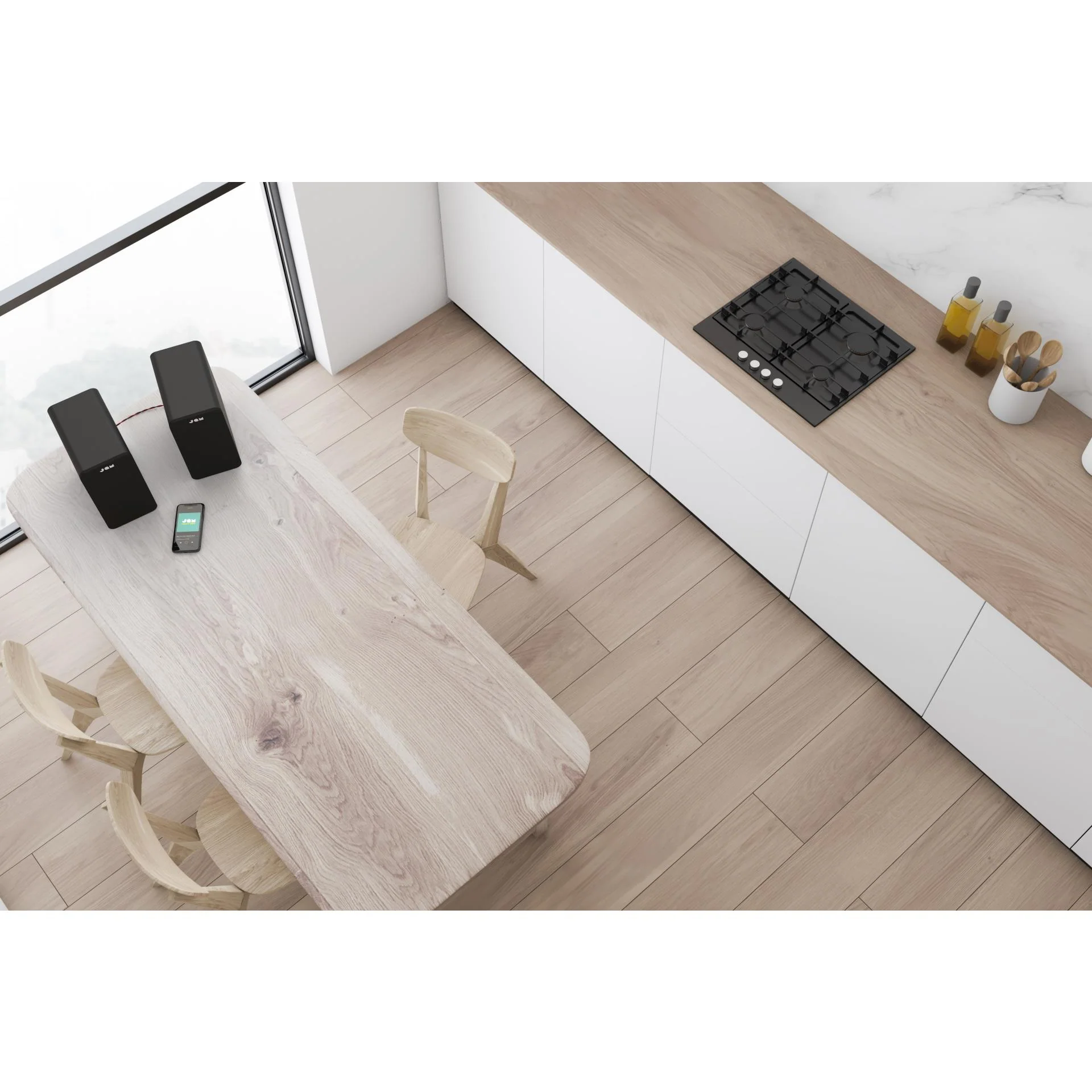 Jam Bookshelf Bluetooth Speakers (Black) - Image 10