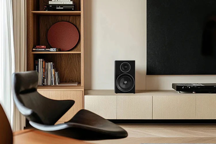 Jamo C707 PA Active Bookshelf Speaker (Black) - Image 4