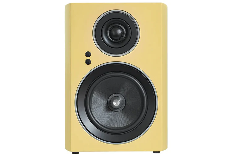 Jamo C707 PA Active Bookshelf Speaker (Yellow) - Image 2