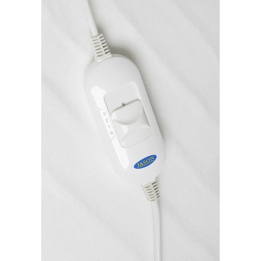 Jason Fully Fitted Single Bed Washable Electric Blanket (White) - Image 3
