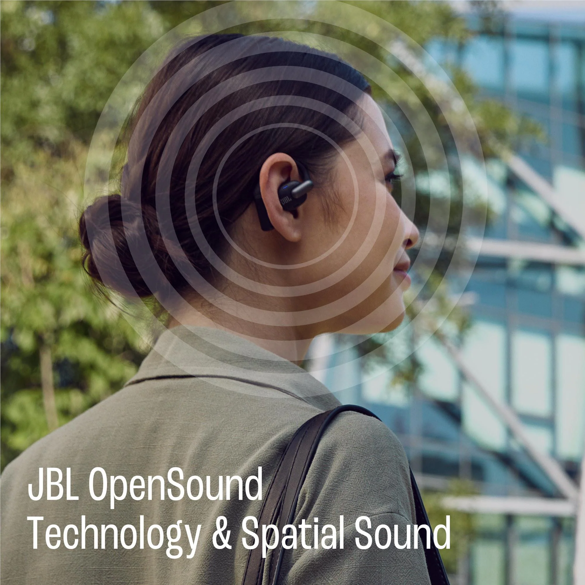 JBL Sense Pro Premium Open-Ear Headphones (Black) - Image 8