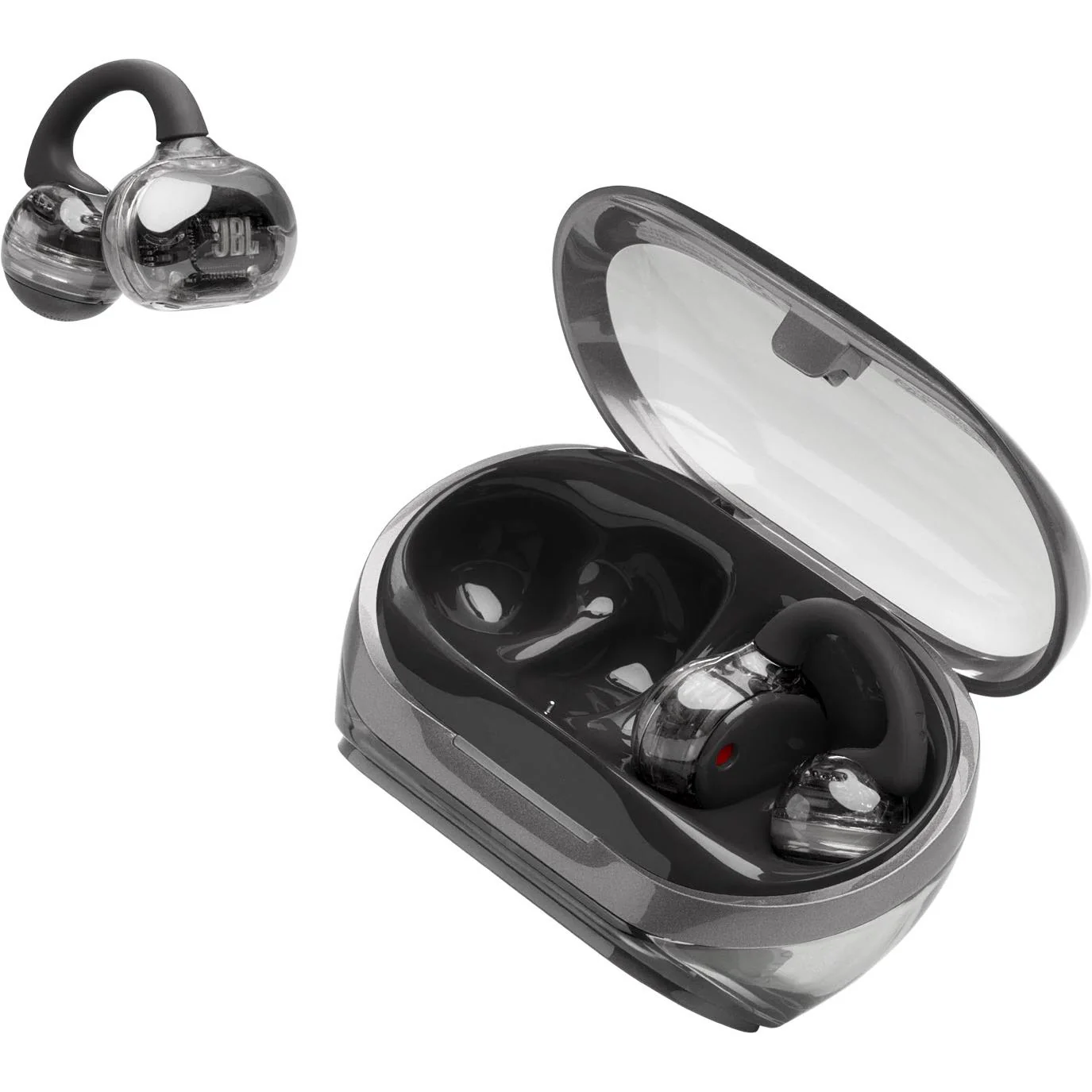 JBL SoundGear Clips TWS Open Ear Buds (Ghost Black) - Image 6