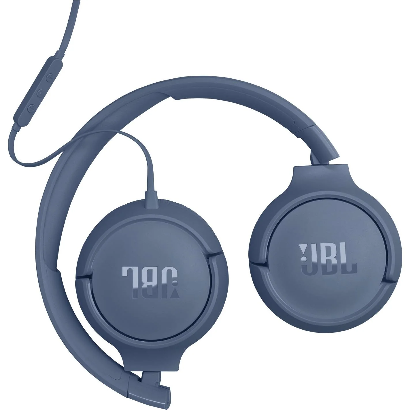 JBL Tune 520C Wired USB-C On-Ear Headphones (Blue) - Image 4
