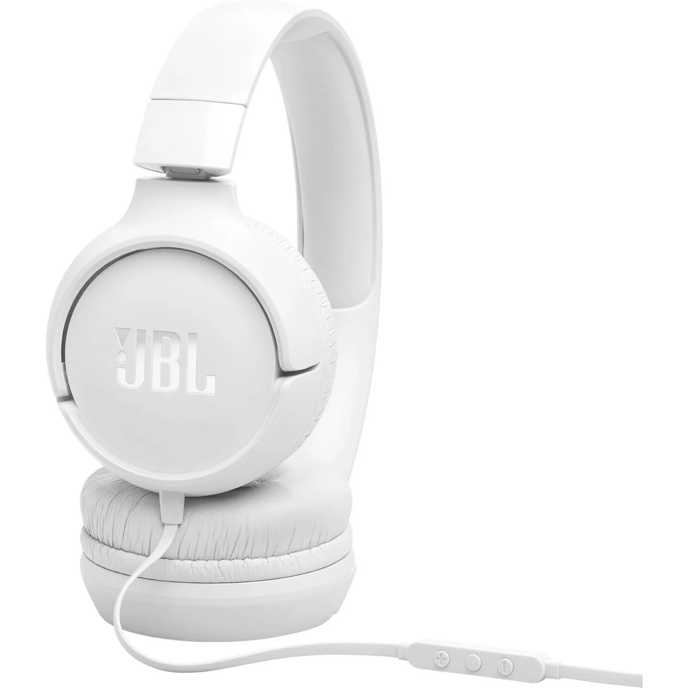 JBL Tune 520C Wired USB-C On-Ear Headphones (White) - Image 6