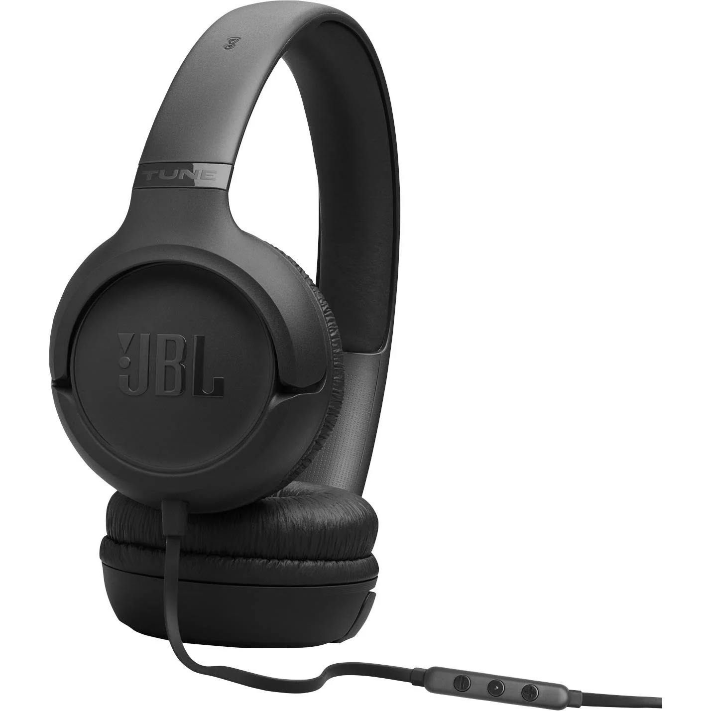 JBL Tune 530 Wired USB-C On-Ear Headphones (Black) - Image 2