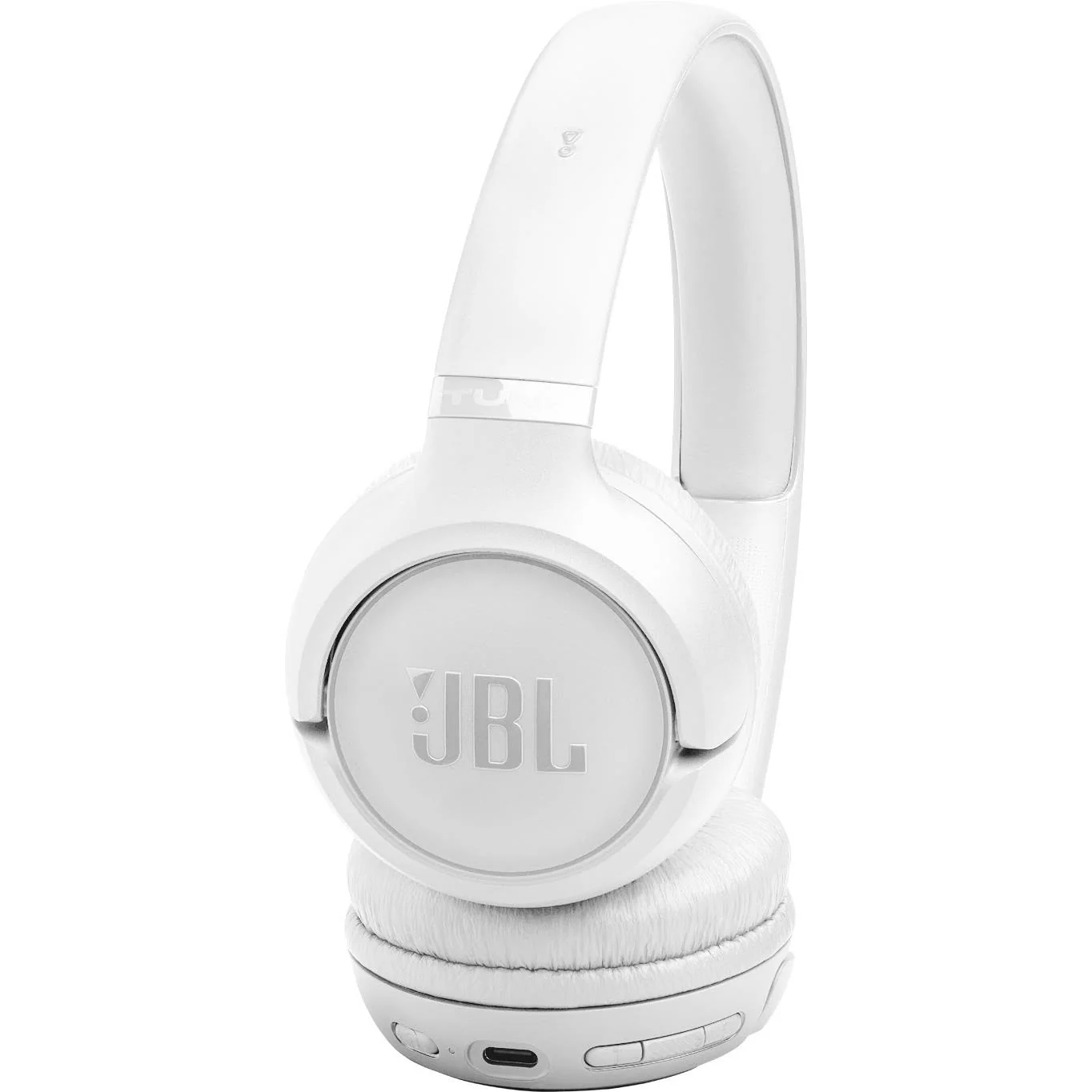 JBL Tune 530BT Wireless On-Ear Headphones (White) - Image 4