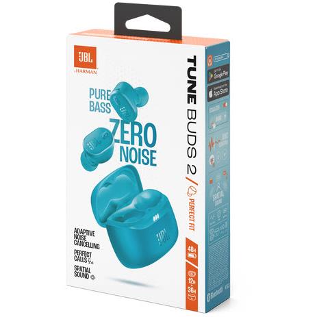 JBL Tune Buds 2 True Wireless Noise Cancelling Earbuds (Turquoise) - Image 8