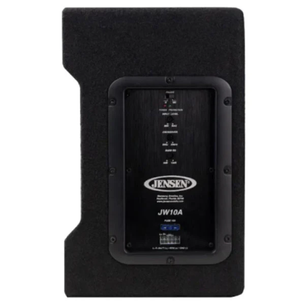 Jensen JW10A 300W 10'' Amplified Subwoofer Box - Image 4