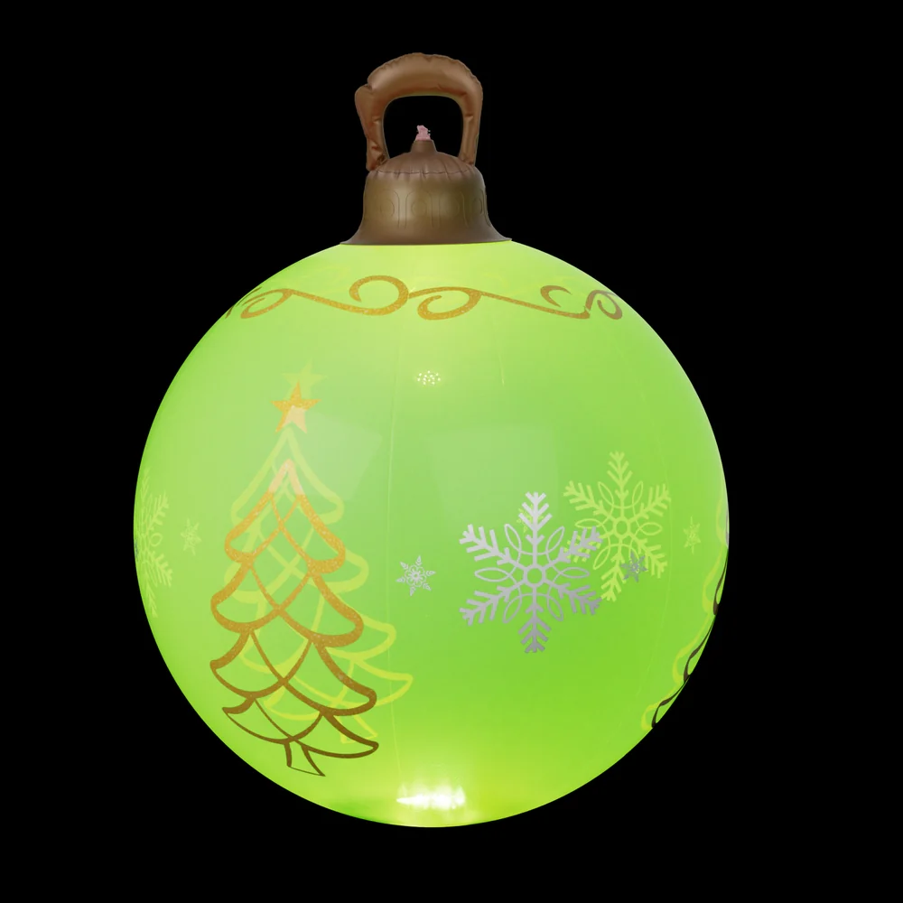 Jingle Jollys Christmas Inflatable Ball 60cm Led Illuminated Xmas Decoration - Image 2