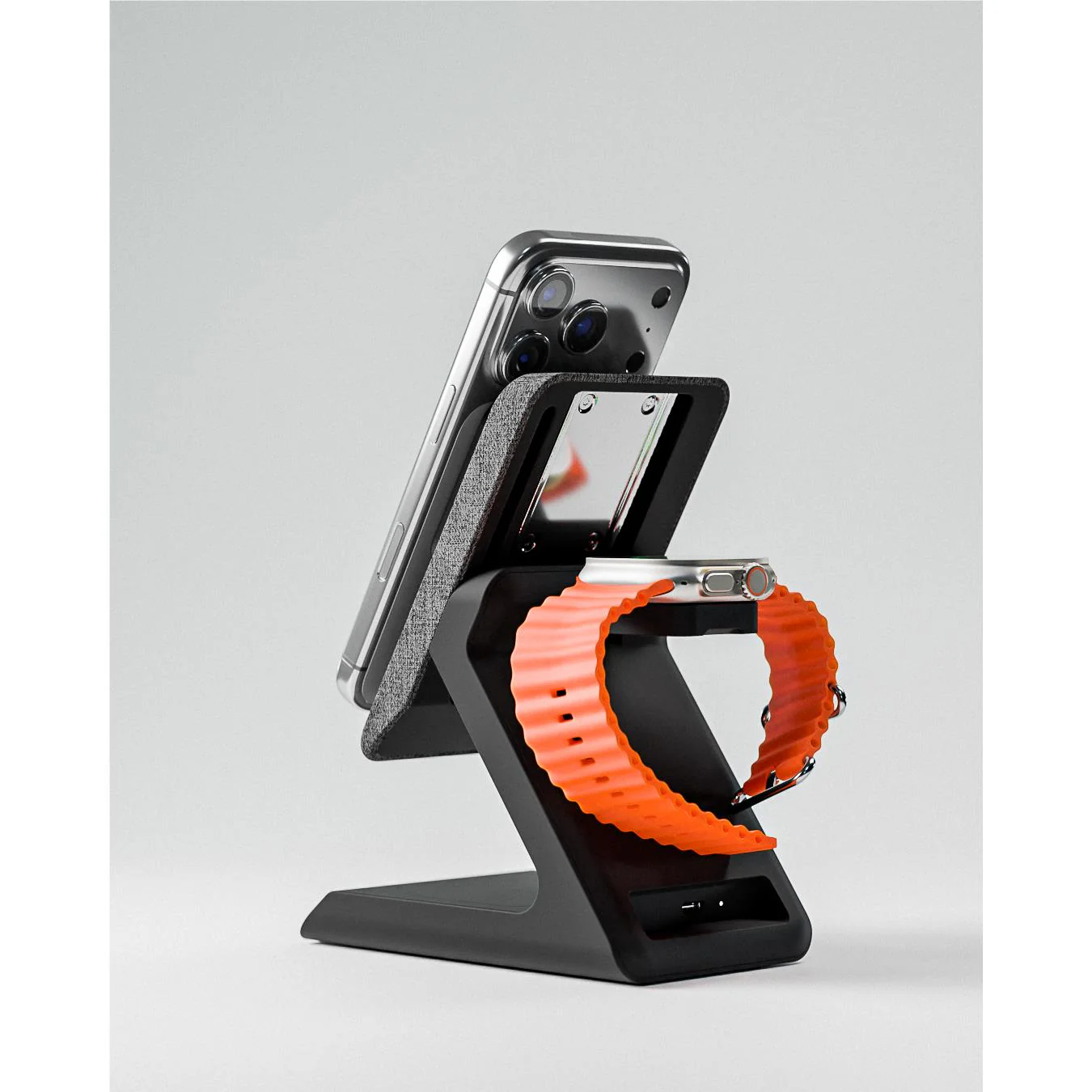 Journey Summit Ultra 3-in-1 Qi2 25W Wireless Charger (Black) - Image 9