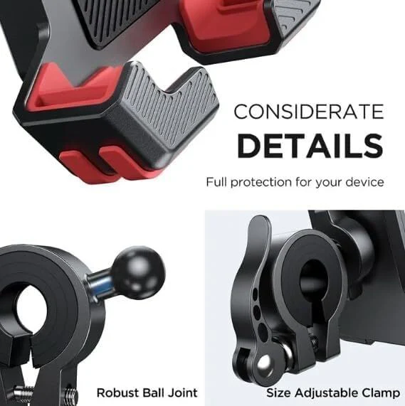 JoyRoom Bike Mount Phone Holder JR-ZS360 (Black) - Image 3