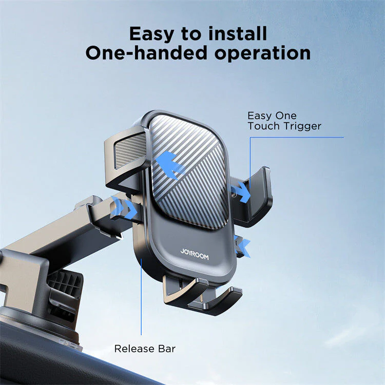 JoyRoom JR-OK6 Car Mount Phone Holder (Windshield/Dashboard) - Image 6