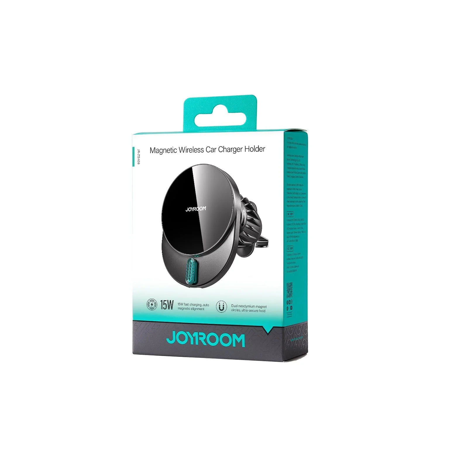 JoyRoom JR-ZS409 15W MagSafe Wireless Charge Car Mount Phone Holder (Air Vent) - Image 8