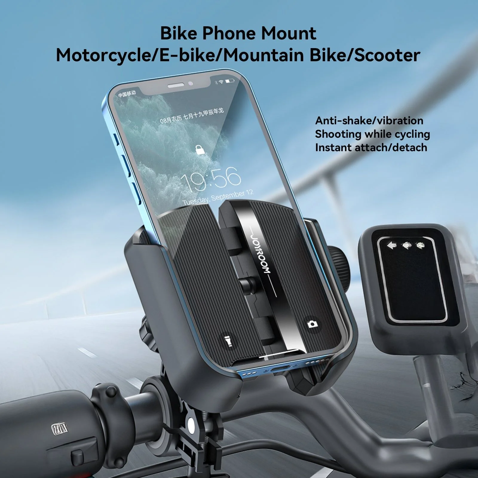 JoyRoom JR-ZS431 Bike Mount Phone Holder - Image 7