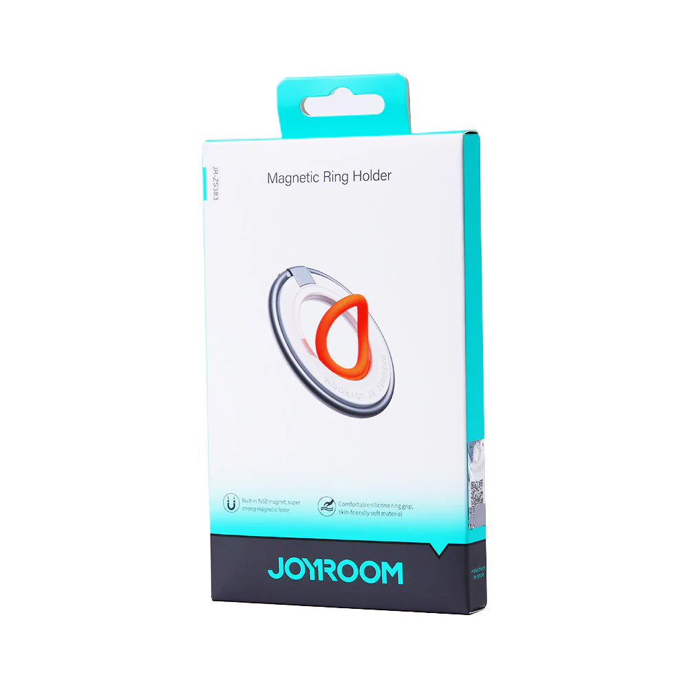 JoyRoom MagSafe Magnetic Mobile Phone Ring Holder JR-ZS383 (White) - Image 2