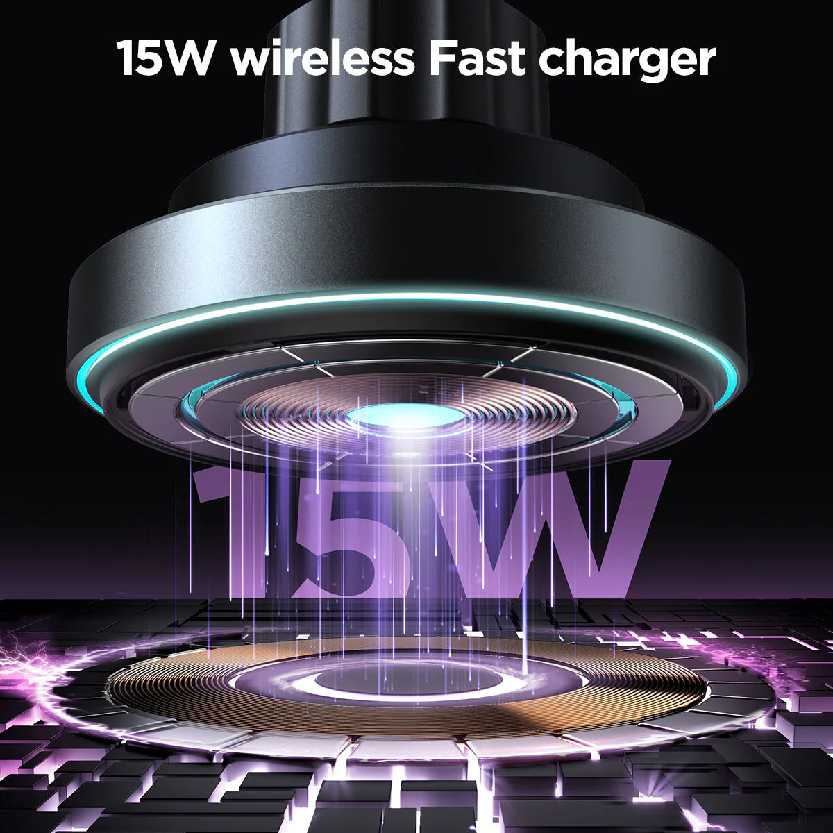 JoyRoom MagSafe Wireless Car Mount 15W - Image 3