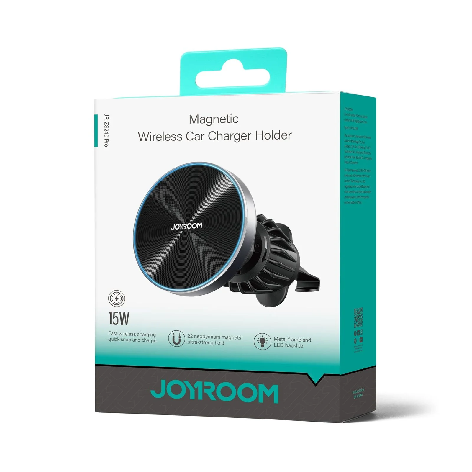 JoyRoom MagSafe Wireless Car Mount 15W - Image 8