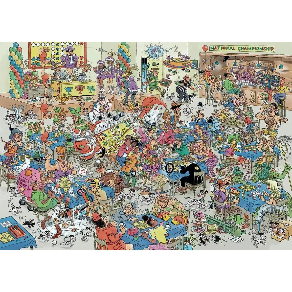 Jumbo 1000pc JVH Ludo Battle Puzzle - Image 2