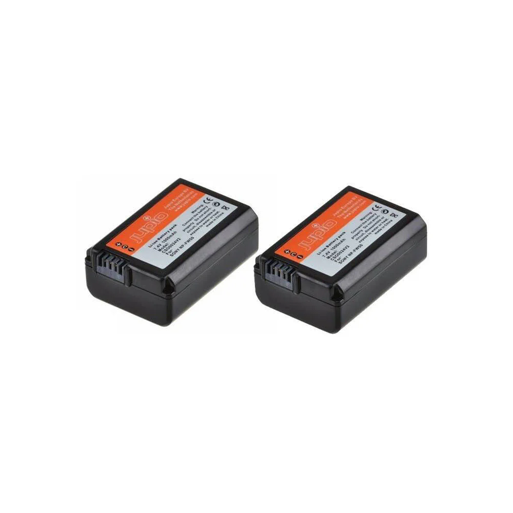 Jupio 2x Batteries 1080mAh & USB Dual Charger Kit For Sony NP-FW50 - Image 2