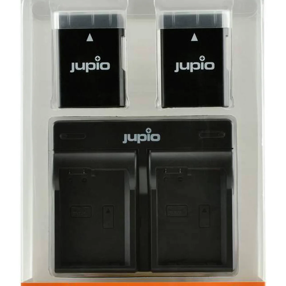 Jupio 2x Battery 1100mAh & USB Dual Charger Kit For Nikon EN-EL14/EN-EL14A - Image 3