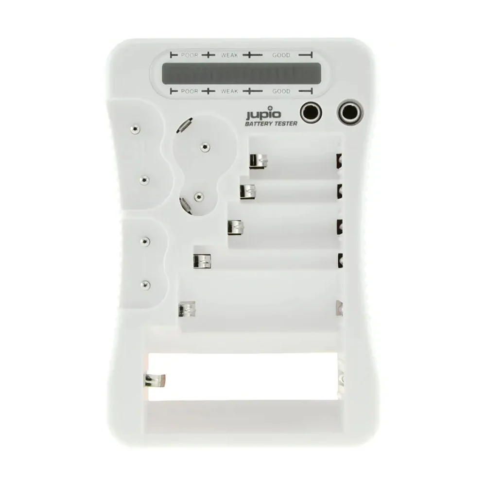 Jupio Battery Tester Suits CR123A/CR2/CR-V3/2CR5/CR-P2 (White) - Image 2