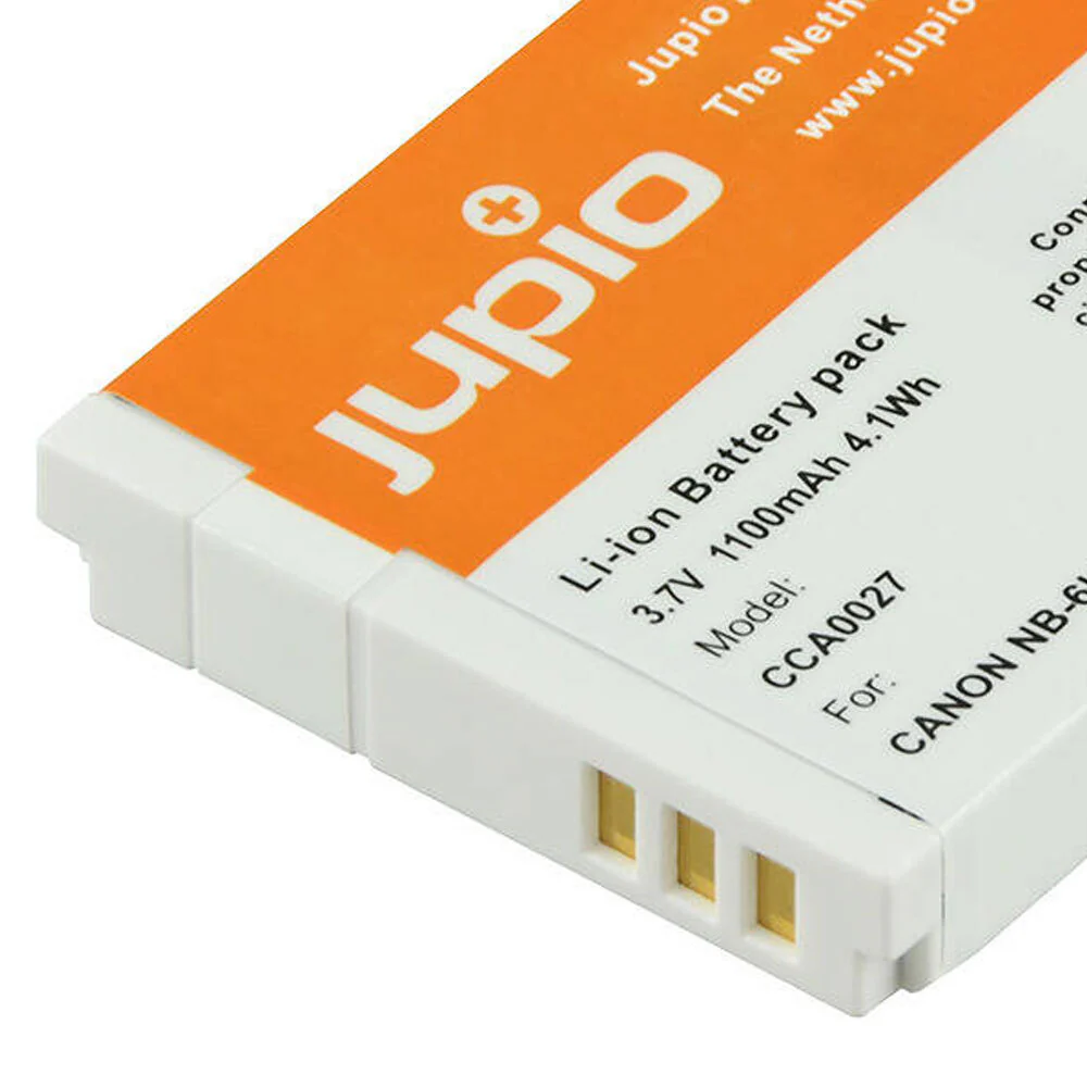 Jupio Li-Ion 3.7V 1100mAh Rechargeable Battery For Canon NB-6LH Camera - Image 3