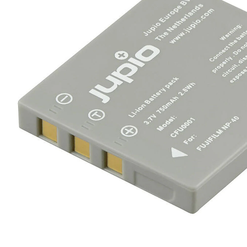 Jupio Li-Ion 3.7V 750mAh Battery For Fuji NP-40 Camera - Image 3