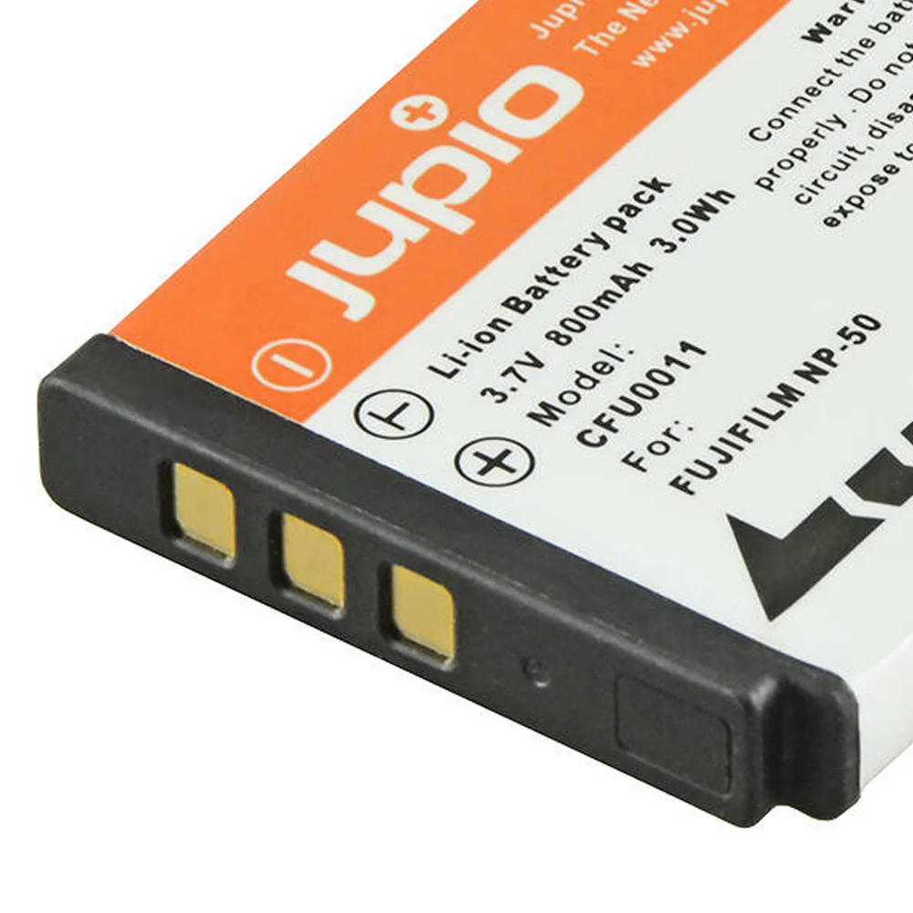 Jupio Li-Ion 3.7V 800mAh Battery For Fuji NP-50 Camera - Image 2