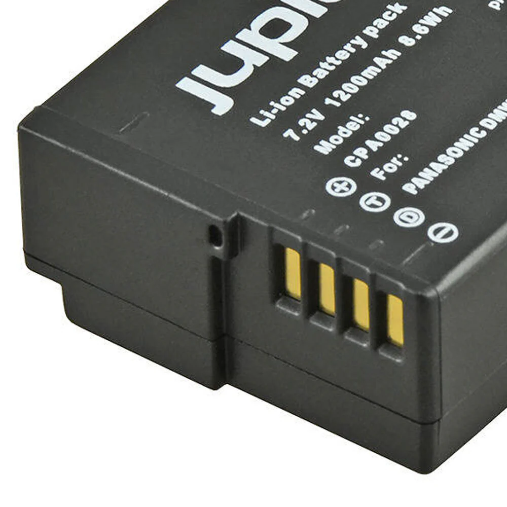Jupio Li-Ion 7.2V 1200mAh Rechargeable Battery For Panasonic DMW-BLC12E Cam - Image 3