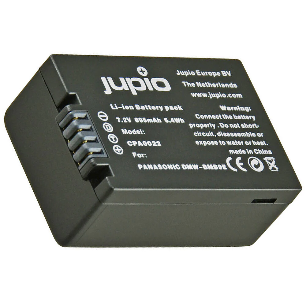 Jupio Li-Ion 7.2V 895mAh Rechargeable Battery For Panasonic DMW-BMB9E Cam - Image 2