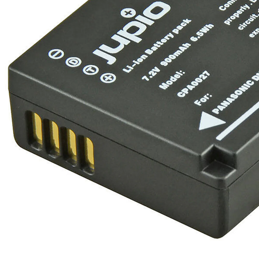 Jupio Li-Ion 7.2V 900mAh Rechargeable Battery For Panasonic DMW-BLG10E Cam - Image 3