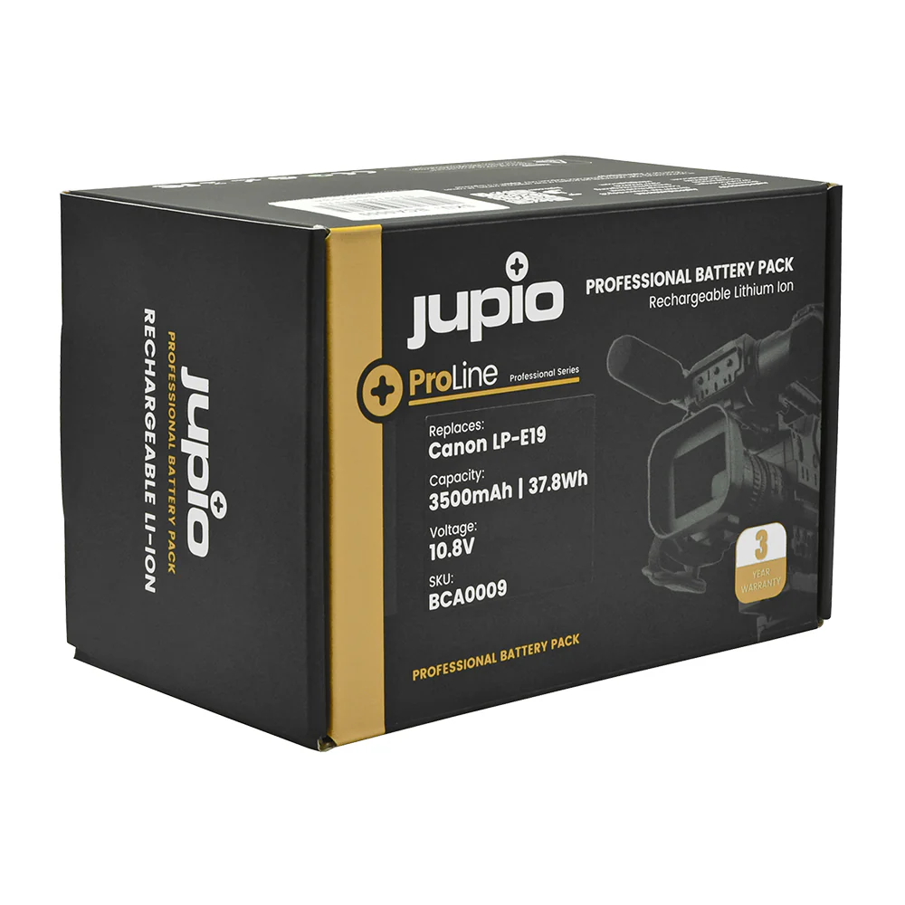 Jupio ProLine Li-ion 10.8V 3500mAh Battery For Canon LP-E19 Camera - Image 2