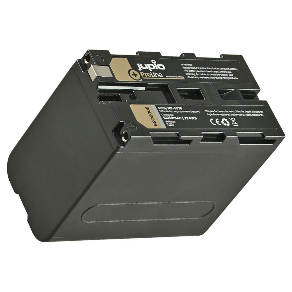 Jupio ProLine Li-ion 7.2V 10050mAh Battery For Sony NP-F970 Camera - Image 2
