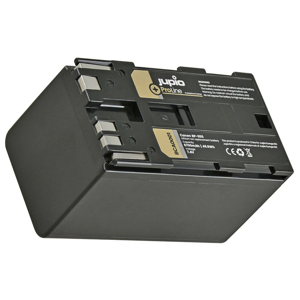 Jupio ProLine Li-ion 7.4V 10050mAh Battery For Canon BP-975 Video Camera - Image 2