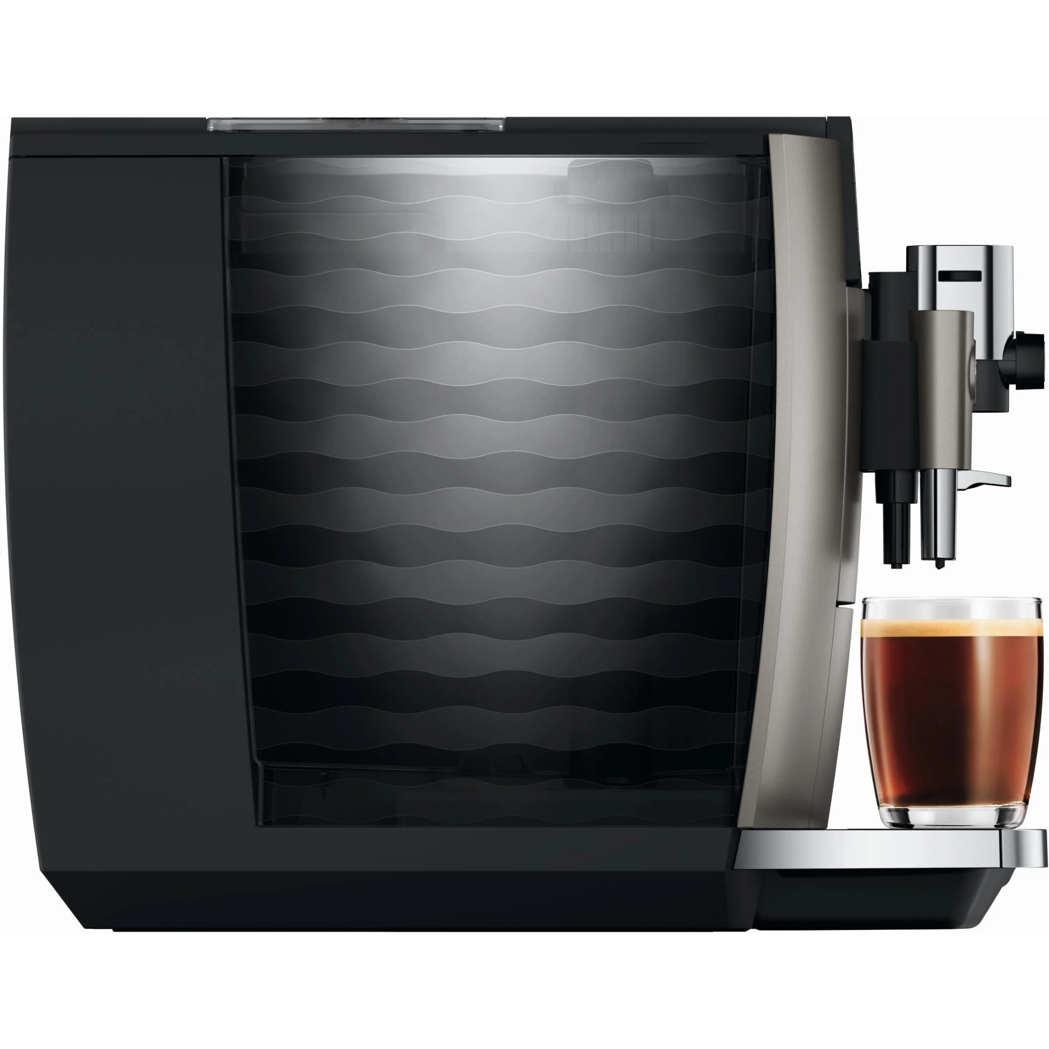 Jura E8 Fully Automatic Coffee Machine (Silver) - Image 4