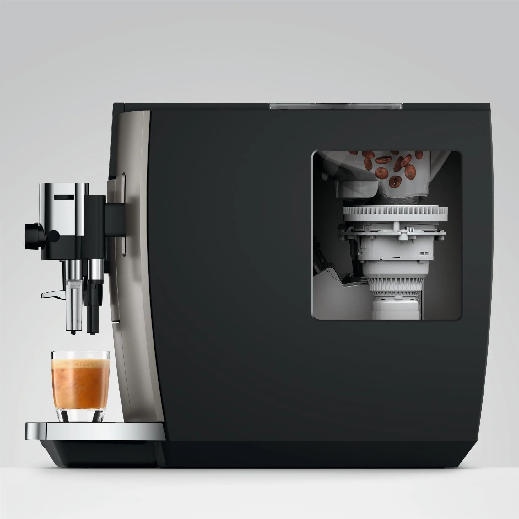 Jura E8 Fully Automatic Coffee Machine (Silver) - Image 6