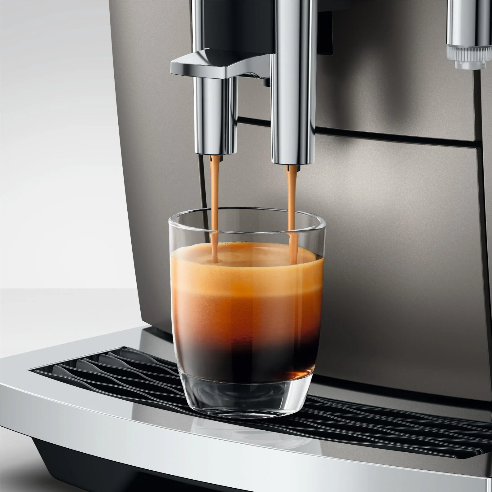 Jura E8 Fully Automatic Coffee Machine (Silver) - Image 8