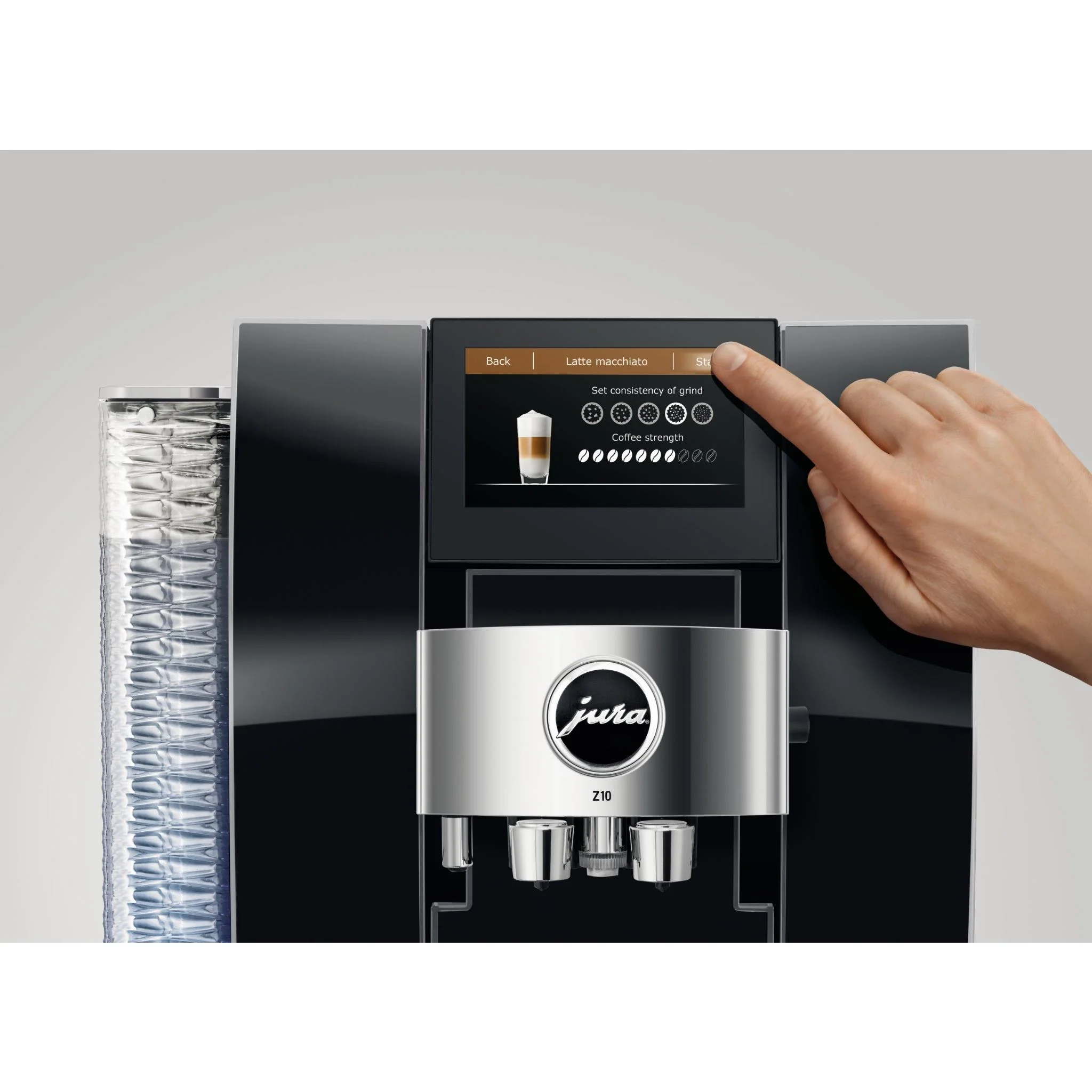 Jura Z10 Automatic Coffee Machine (Diamond Black) - Image 4