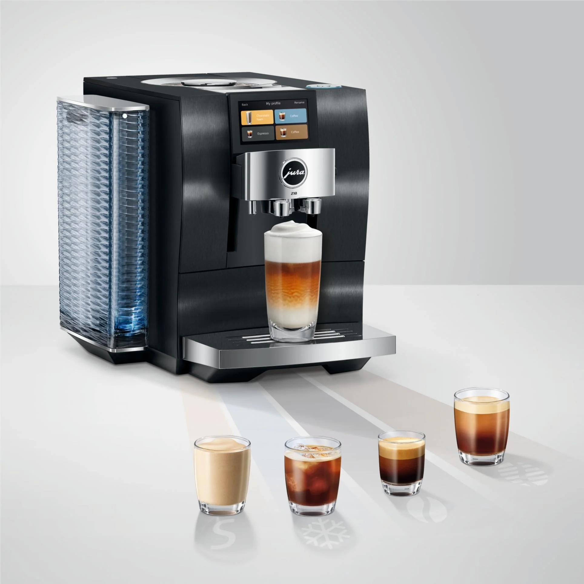 Jura Z10 Fully Automatic Coffee Machine (Aluminium Black) - Image 13