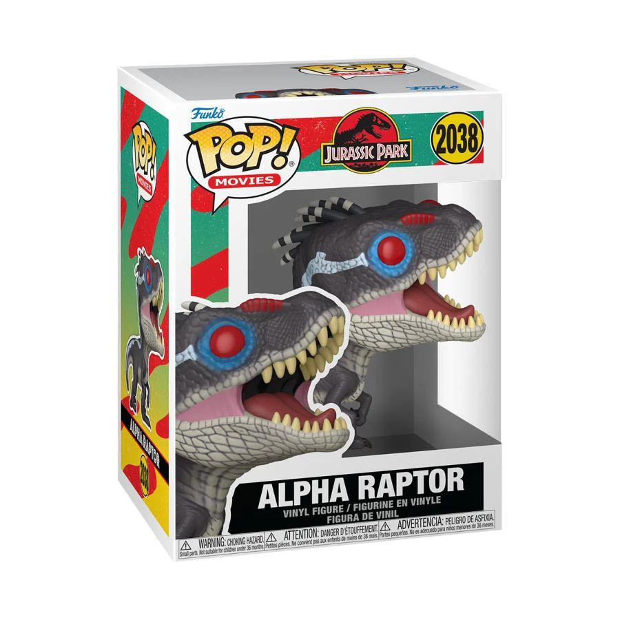 Jurassic Park – Alpha Raptor Pop! Vinyl - Image 2