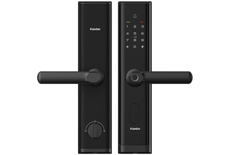 Kaadas M7-W Lever Smart Door Lock - Wi-Fi, Fingerprint and PIN (Black) - Image 2