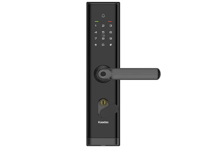 Kaadas M7-W Lever Smart Door Lock - Wi-Fi, Fingerprint and PIN (Black) - Image 3