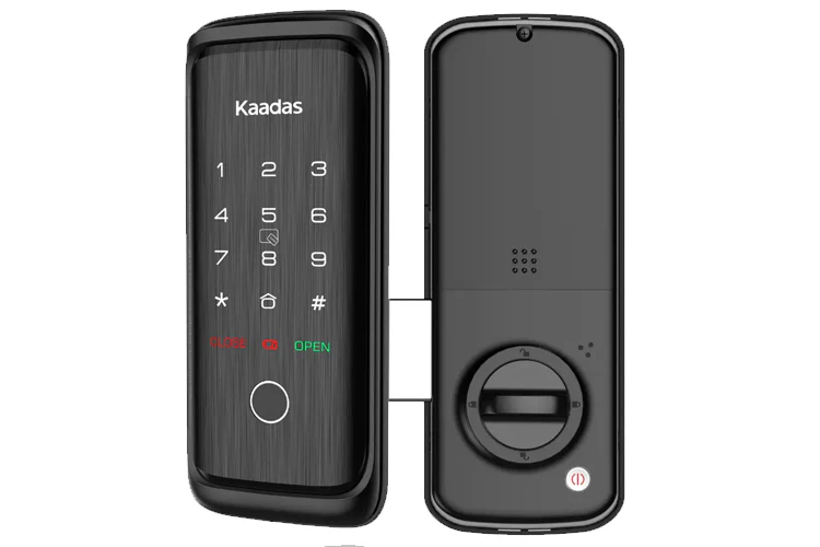 Kaadas R8-5 Smart Rim Digital Lock (Matte Black) - Image 3