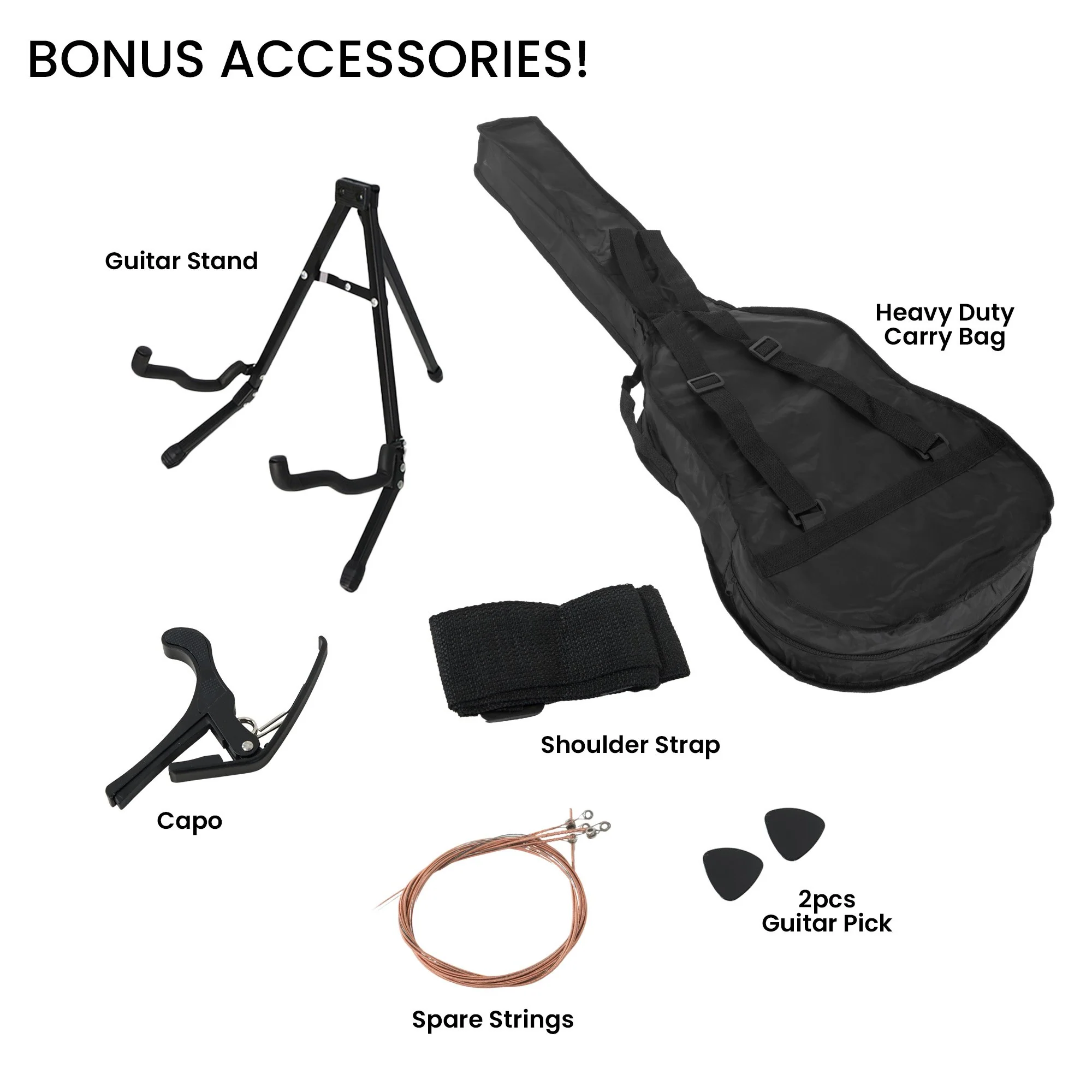 Karrera 38" Pro Cutaway Acoustic Guitar with Carry Bag (Purple Burst) - Image 6