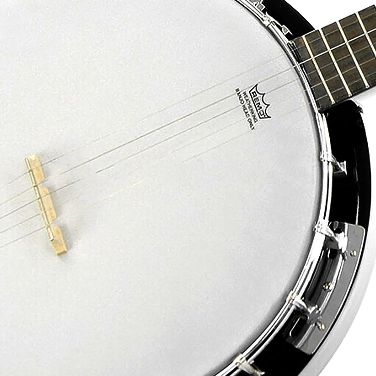 Karrera 5-String Resonator Banjo (Black) - Image 3