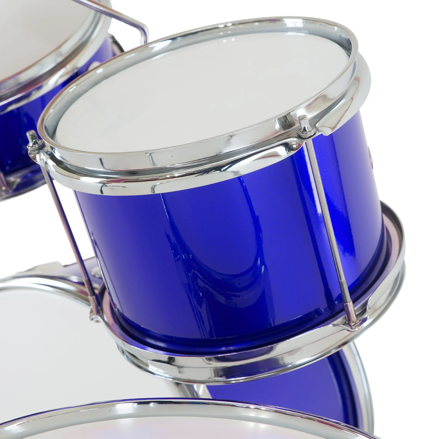 Karrera Childrens 4-Piece Drum Kit (Blue) - Image 6