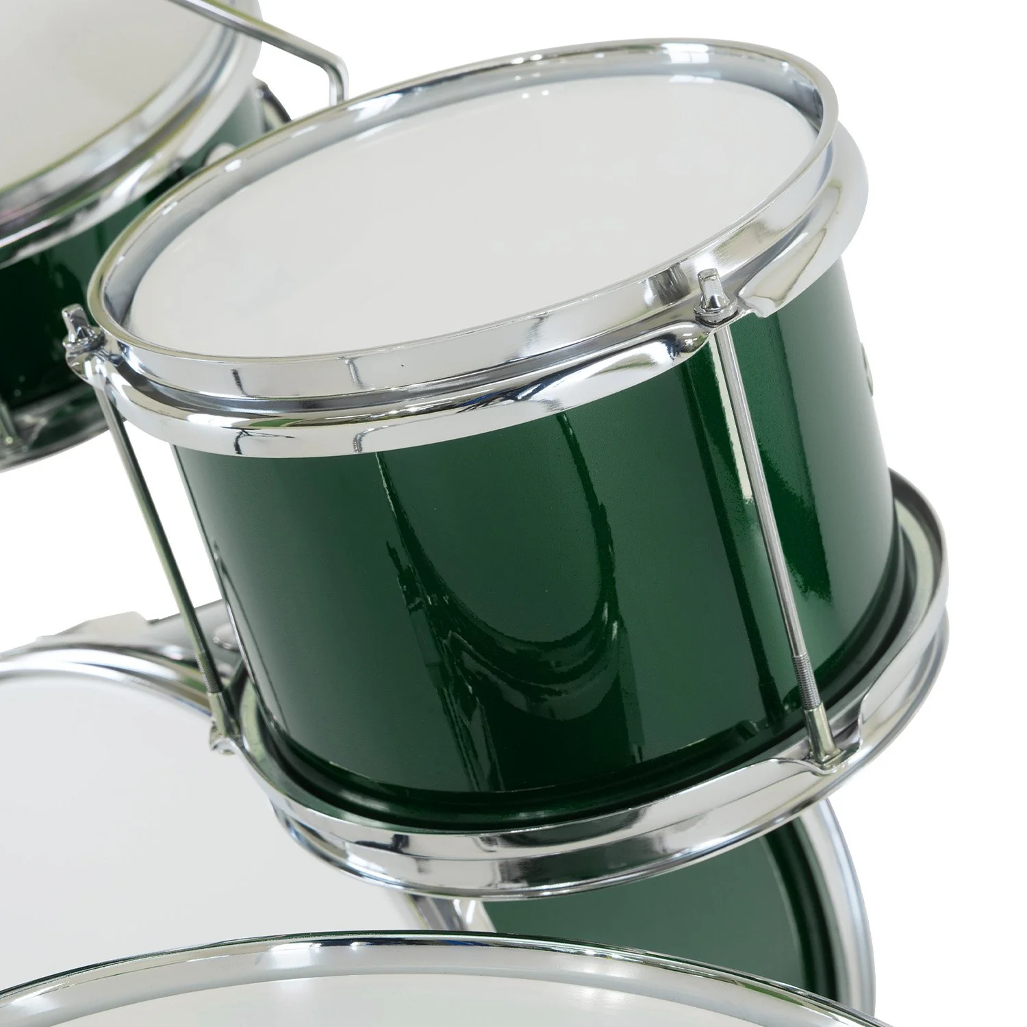 Karrera Childrens 4-Piece Drum Kit (Green) - Image 6