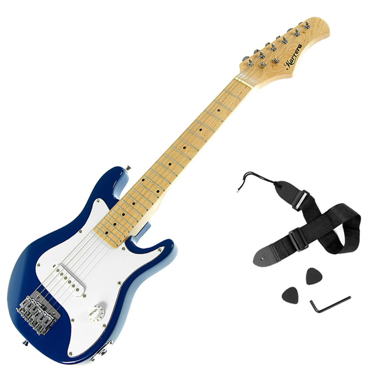 Karrera Electric Childrens Kids Guitar (Blue) - Image 4