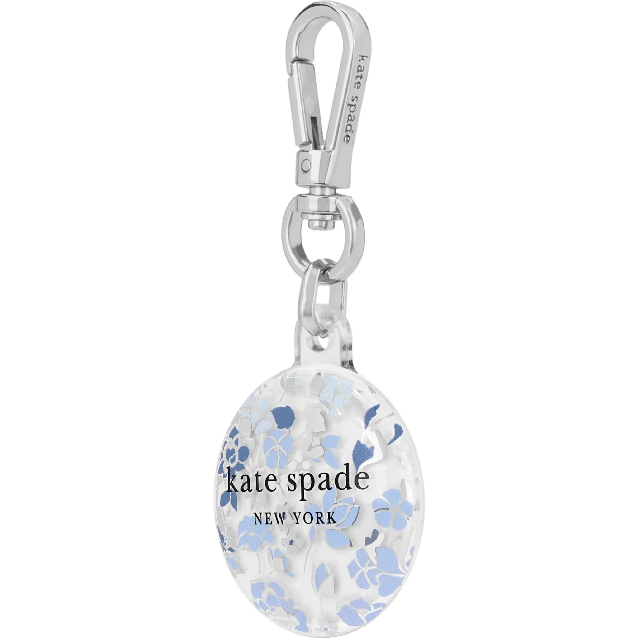 Kate Spade AirTag Keychain (Flowerbed Blue) - Image 3