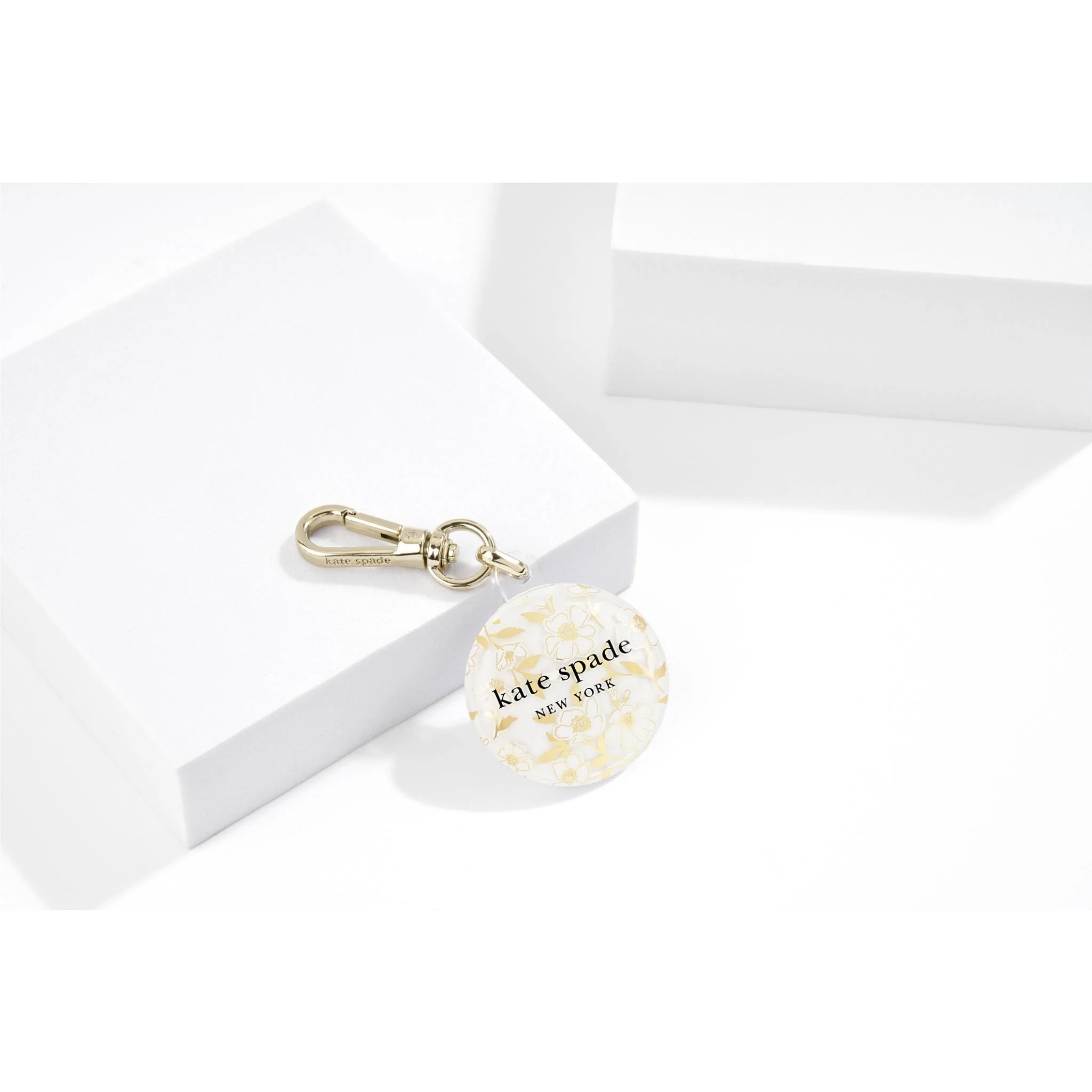 Kate Spade AirTag Keychain (Sunshine Floral) - Image 5